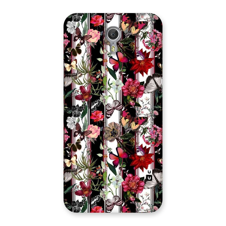 Butterfly Flowers Back Case for Zuk Z1