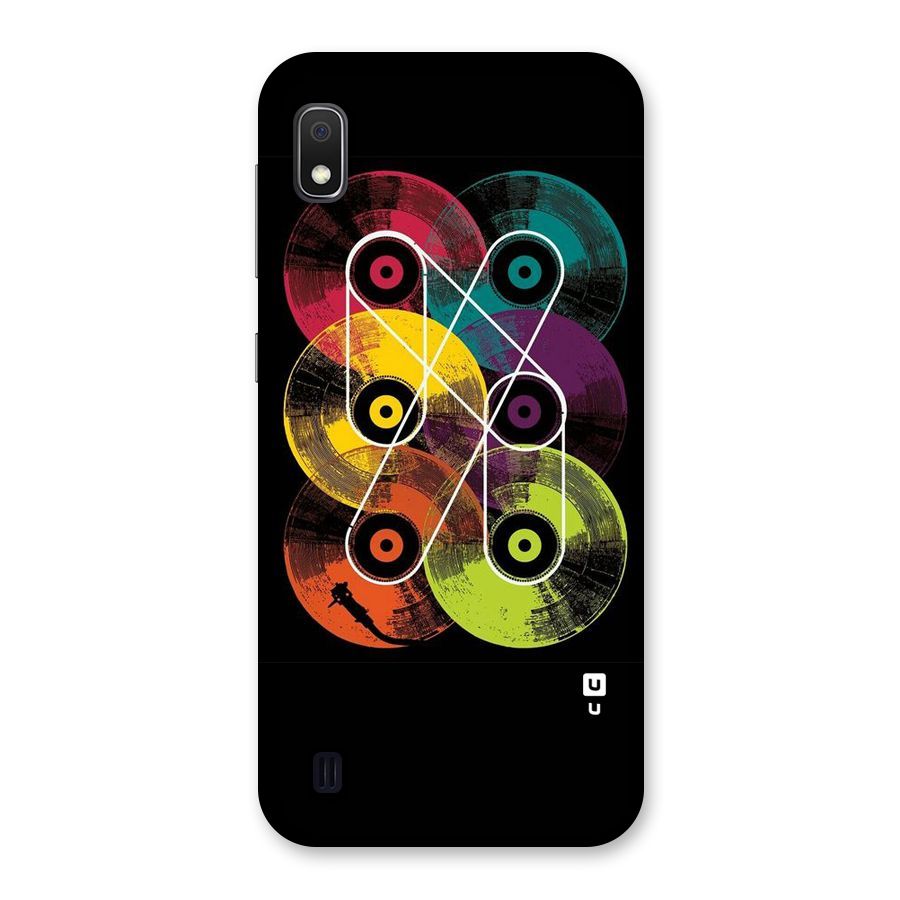 CD Tapes Back Case for Galaxy A10