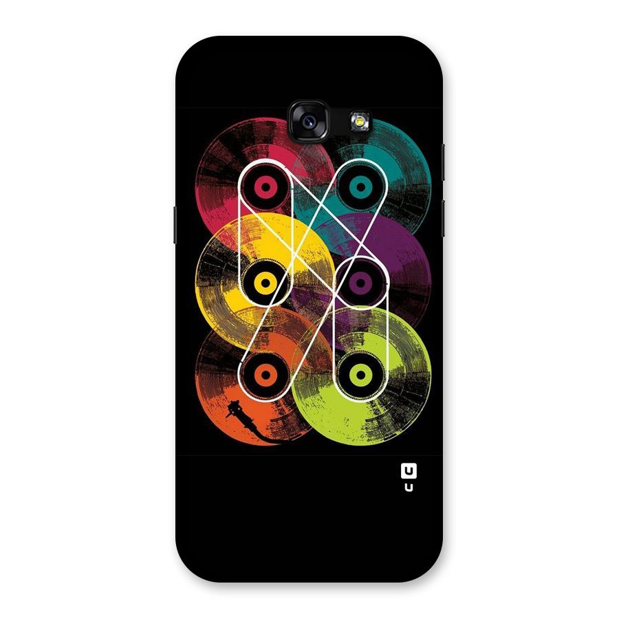 CD Tapes Back Case for Galaxy A5 2017