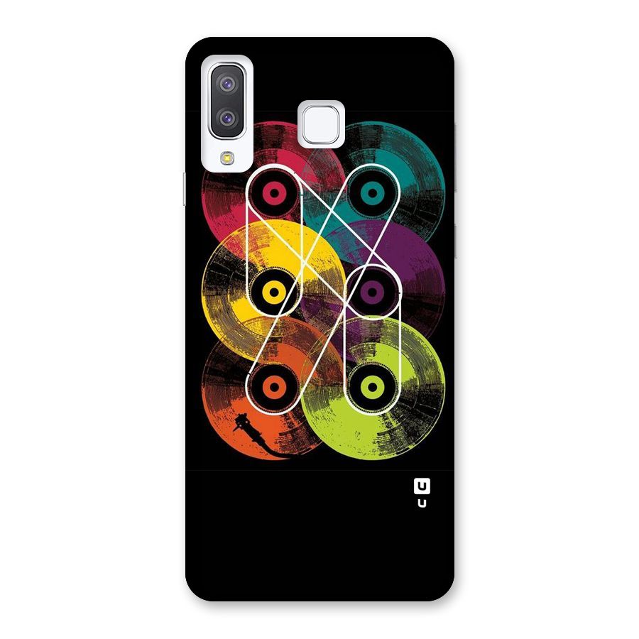 CD Tapes Back Case for Galaxy A8 Star