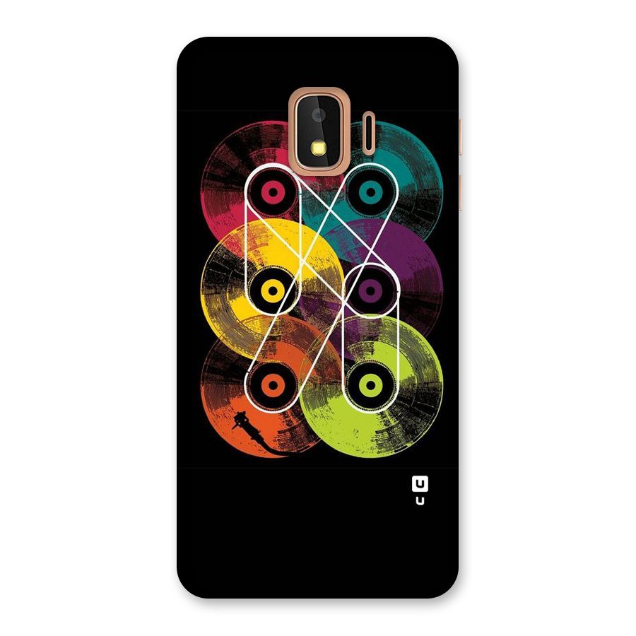 CD Tapes Back Case for Galaxy J2 Core