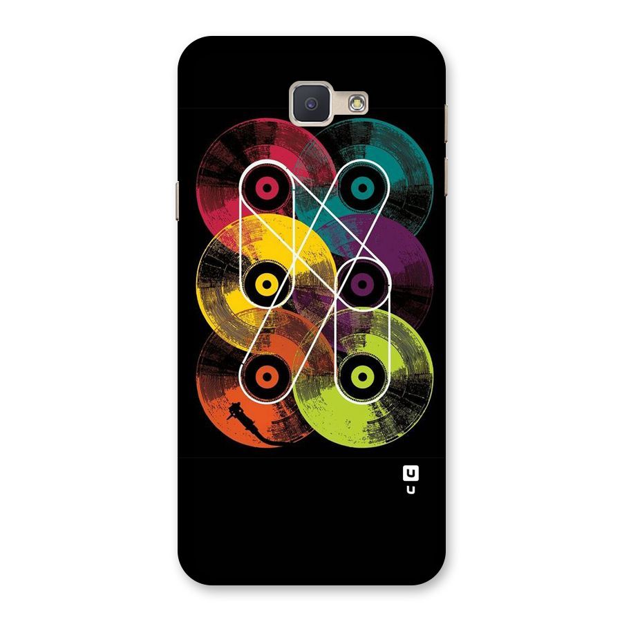 CD Tapes Back Case for Galaxy J5 Prime