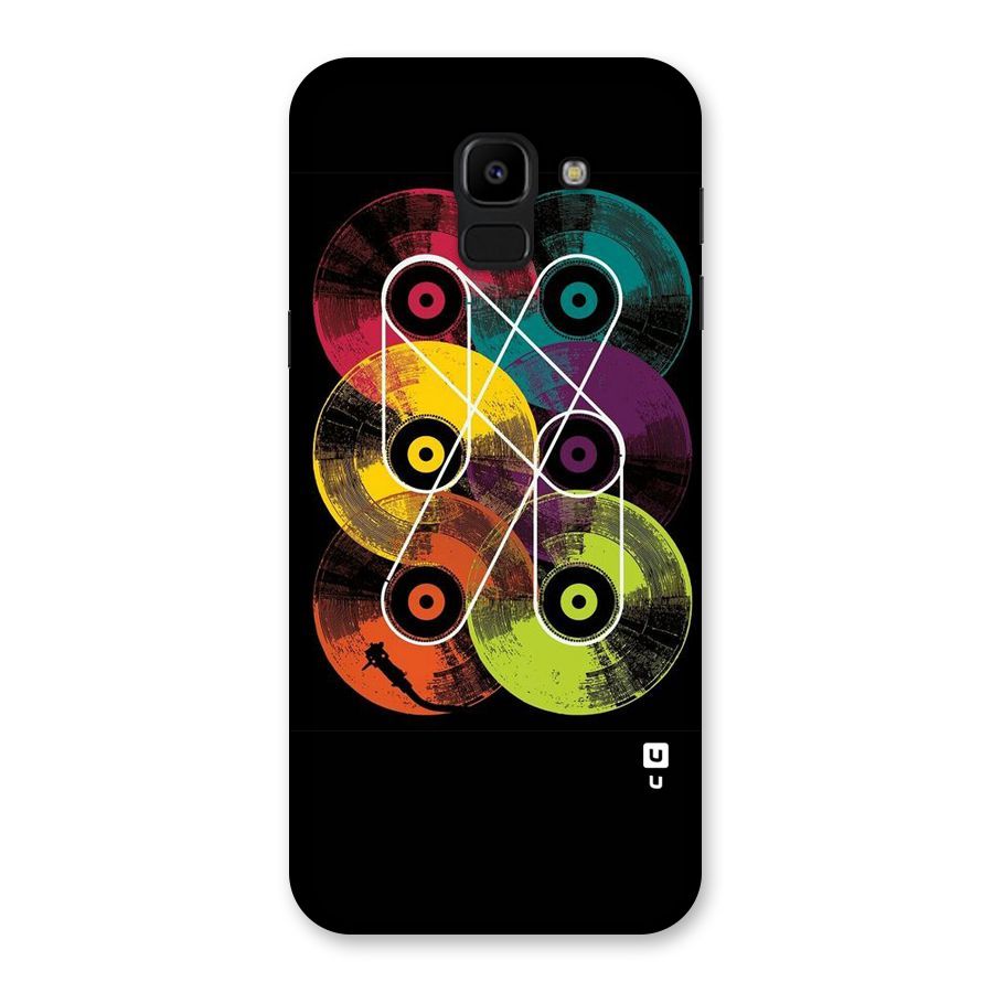 CD Tapes Back Case for Galaxy J6