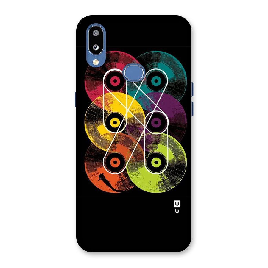 CD Tapes Back Case for Galaxy M01s