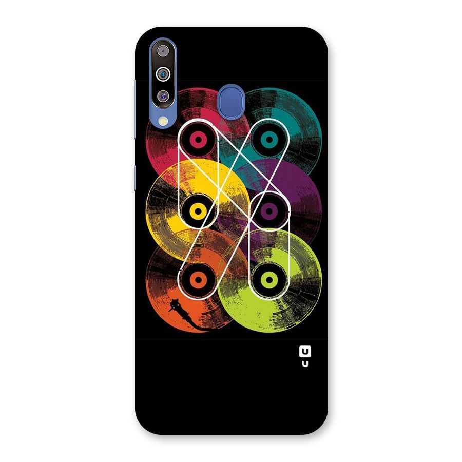 CD Tapes Back Case for Galaxy M30