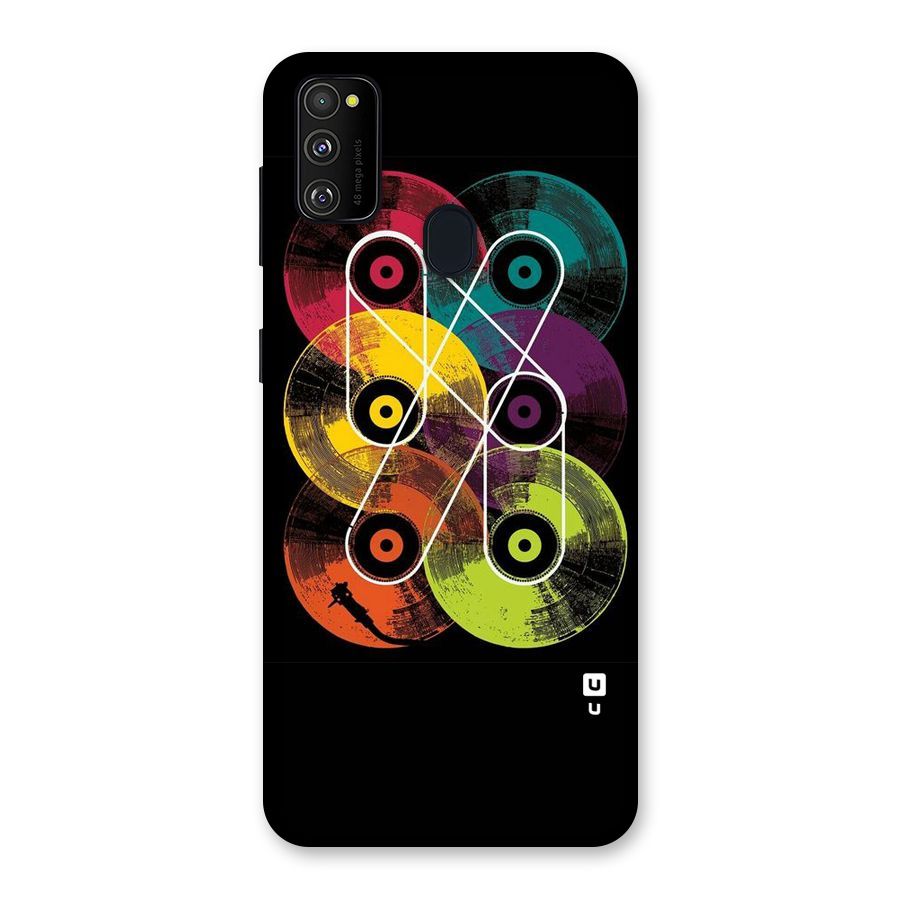 CD Tapes Back Case for Galaxy M30s