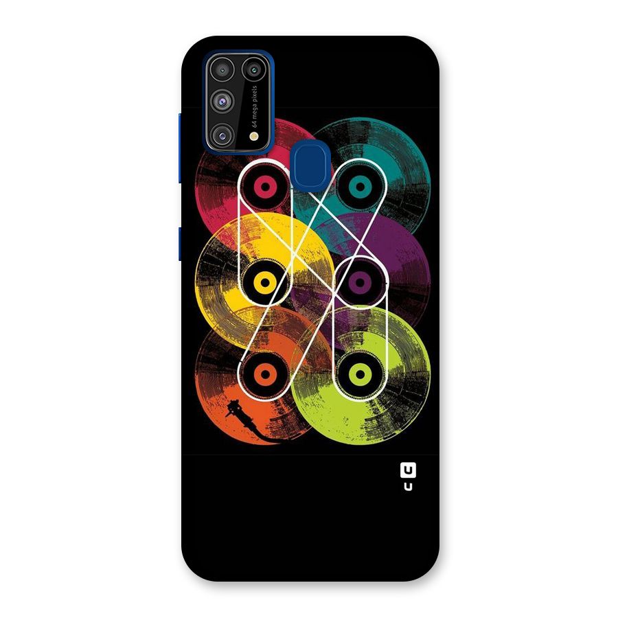 CD Tapes Back Case for Galaxy M31