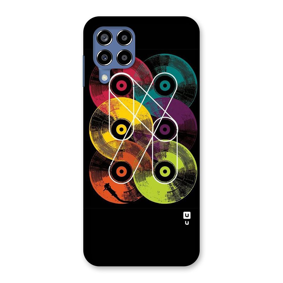 CD Tapes Back Case for Galaxy M53 5G