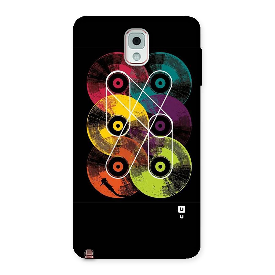 CD Tapes Back Case for Galaxy Note 3