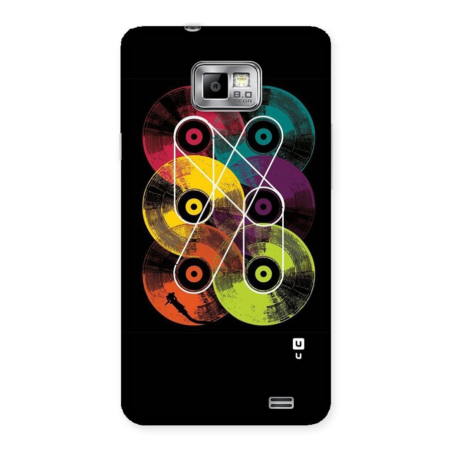 CD Tapes Back Case for Galaxy S2