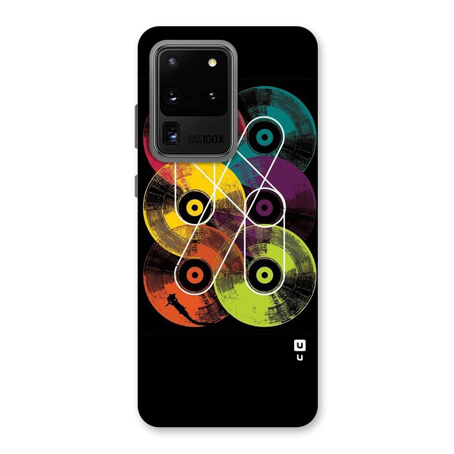 CD Tapes Back Case for Galaxy S20 Ultra