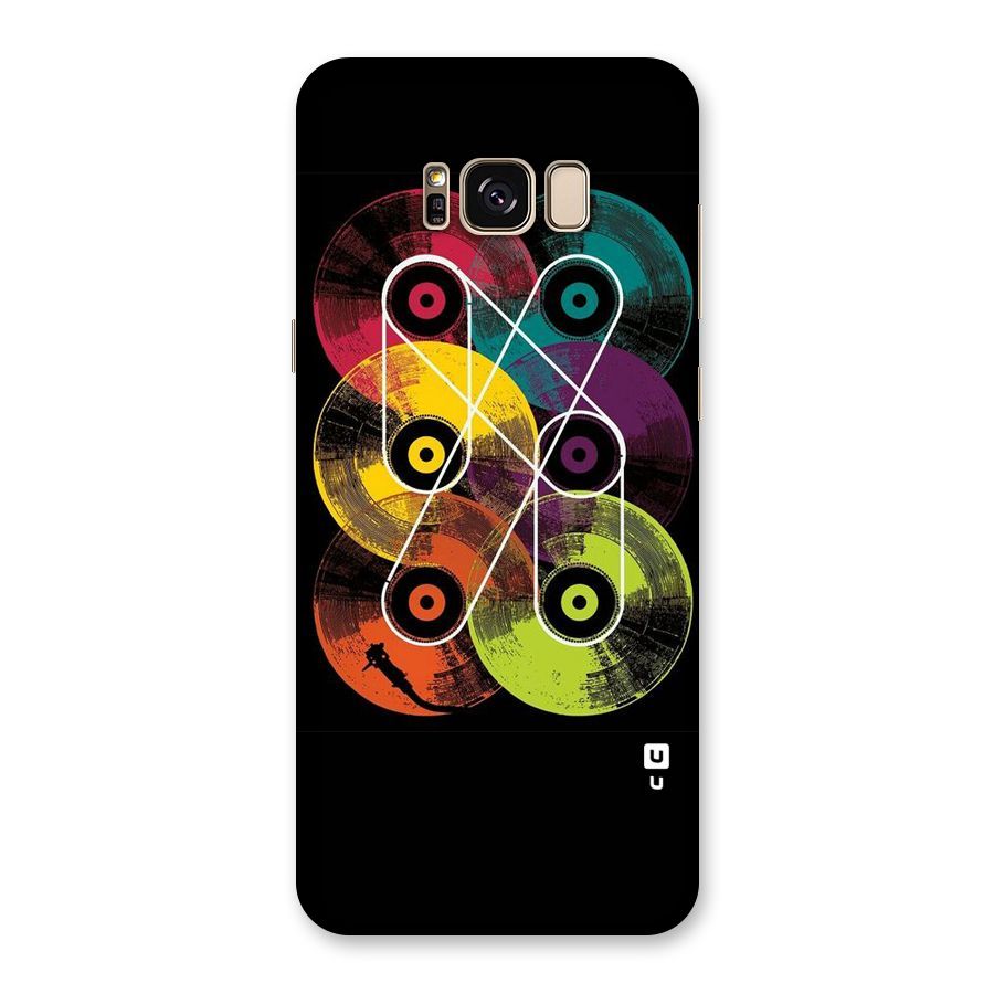 CD Tapes Back Case for Galaxy S8 Plus