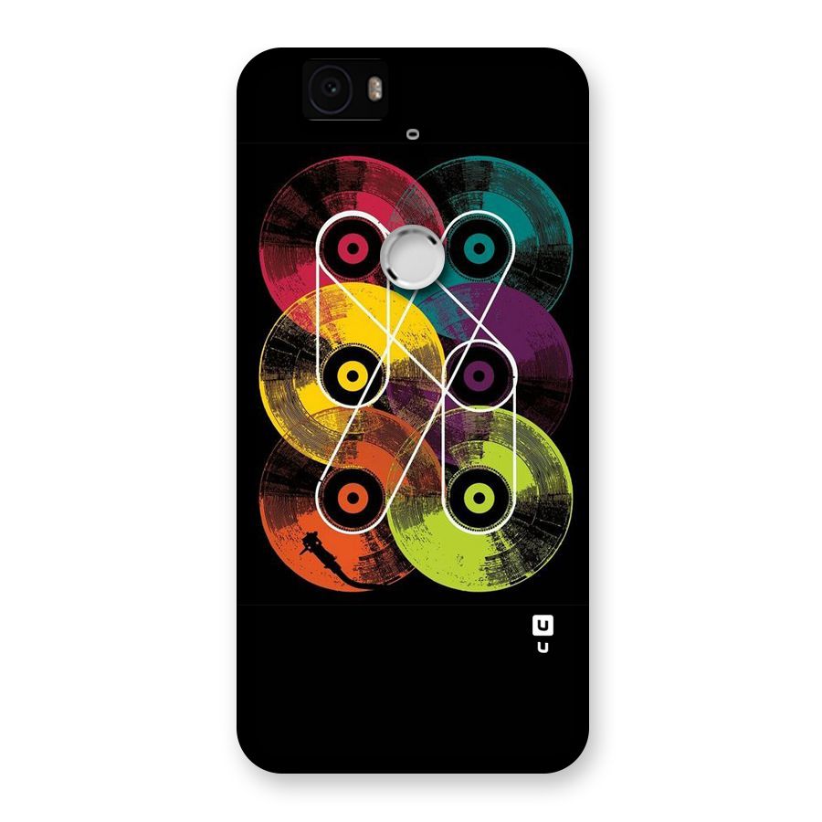 CD Tapes Back Case for Google Nexus-6P