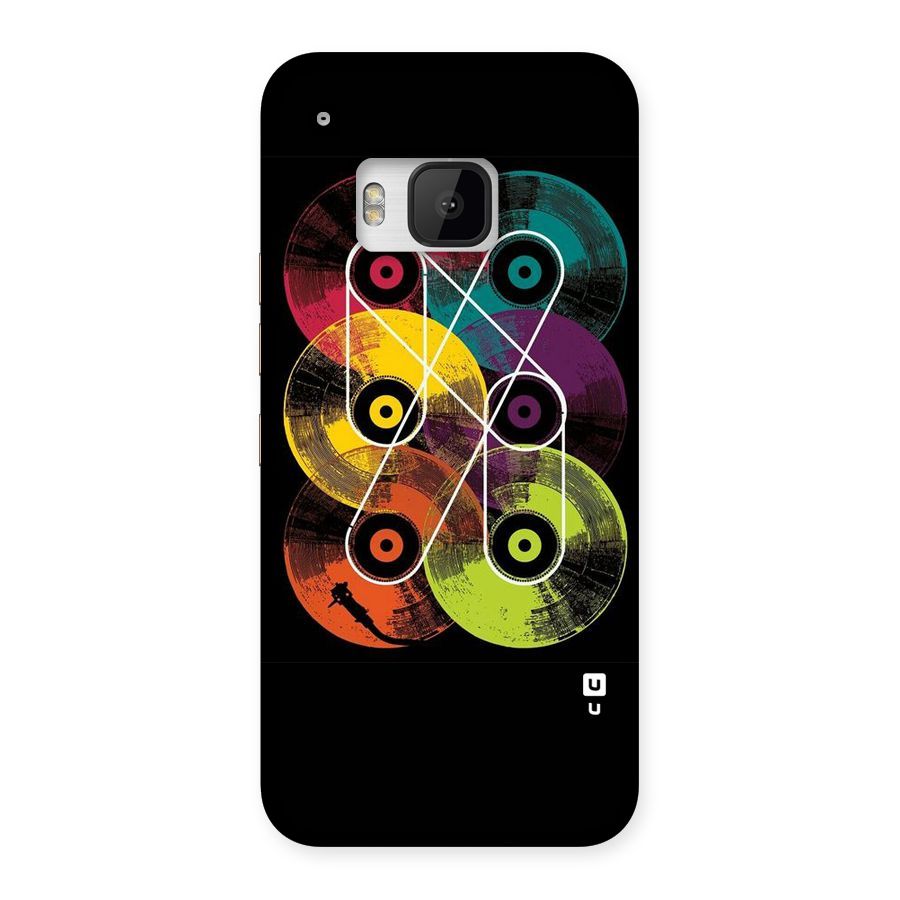 CD Tapes Back Case for HTC One M9