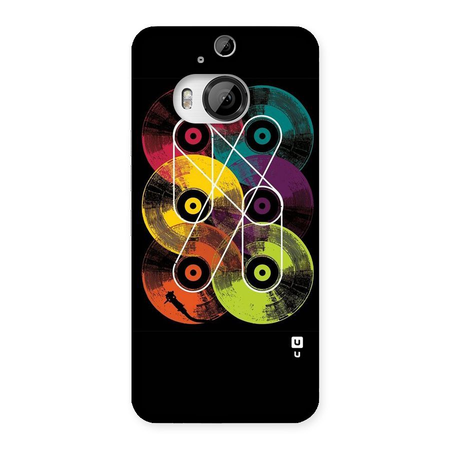 CD Tapes Back Case for HTC One M9 Plus