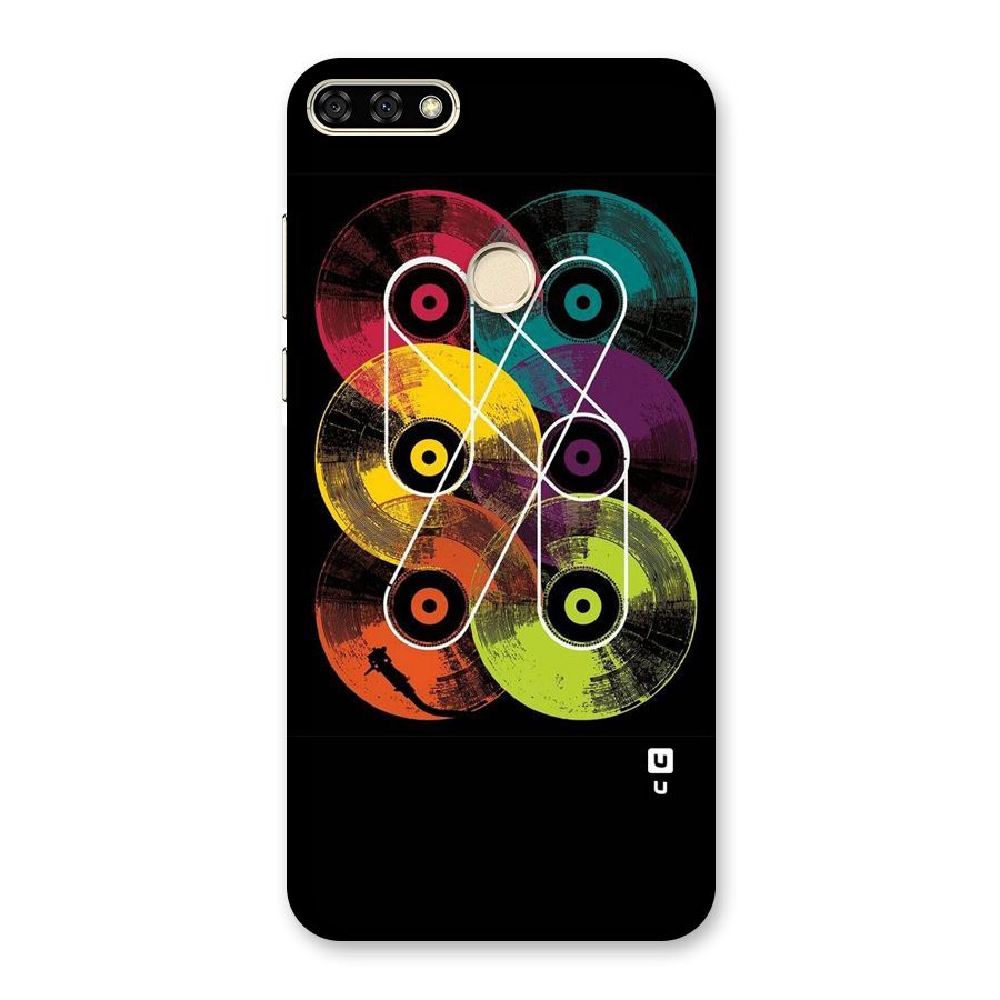 CD Tapes Back Case for Honor 7A
