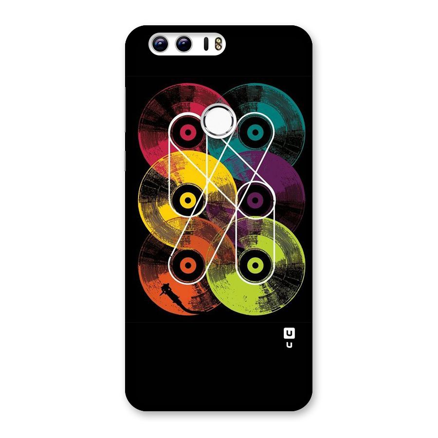 CD Tapes Back Case for Honor 8