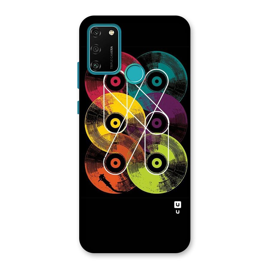CD Tapes Back Case for Honor 9A