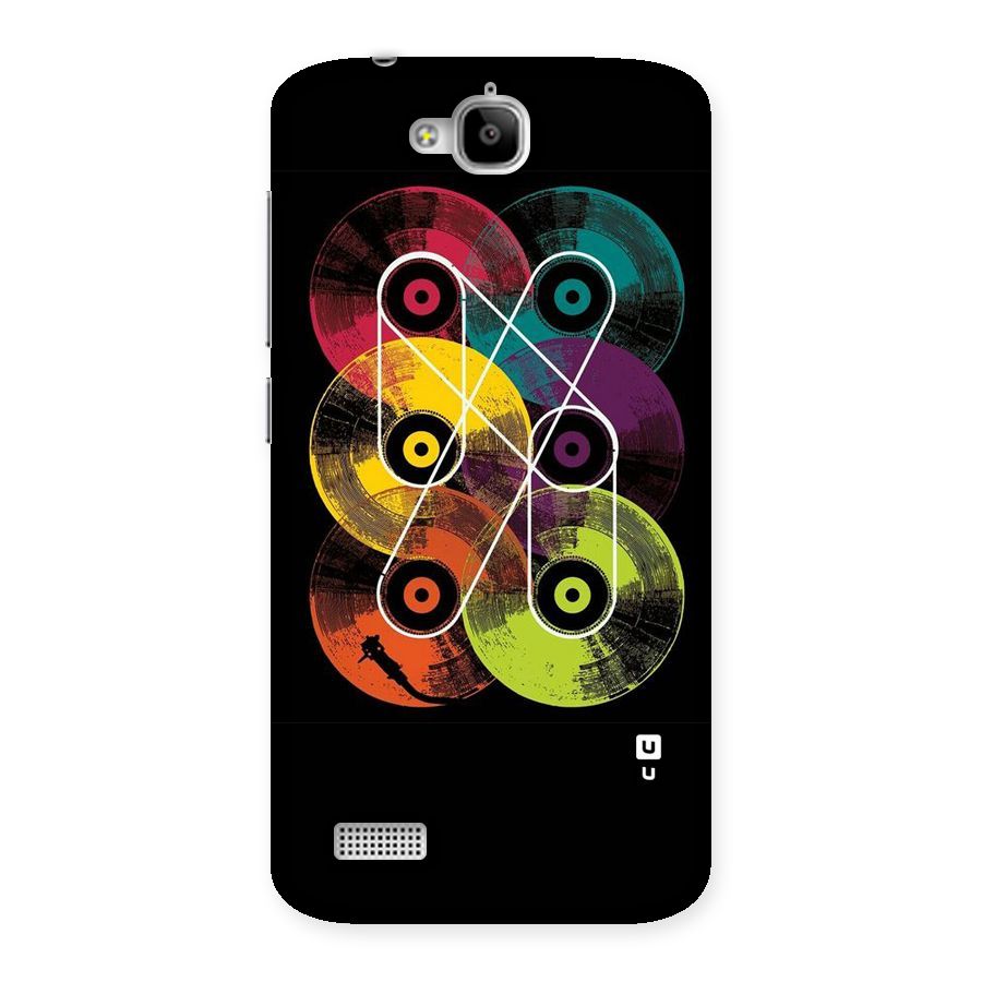 CD Tapes Back Case for Honor Holly