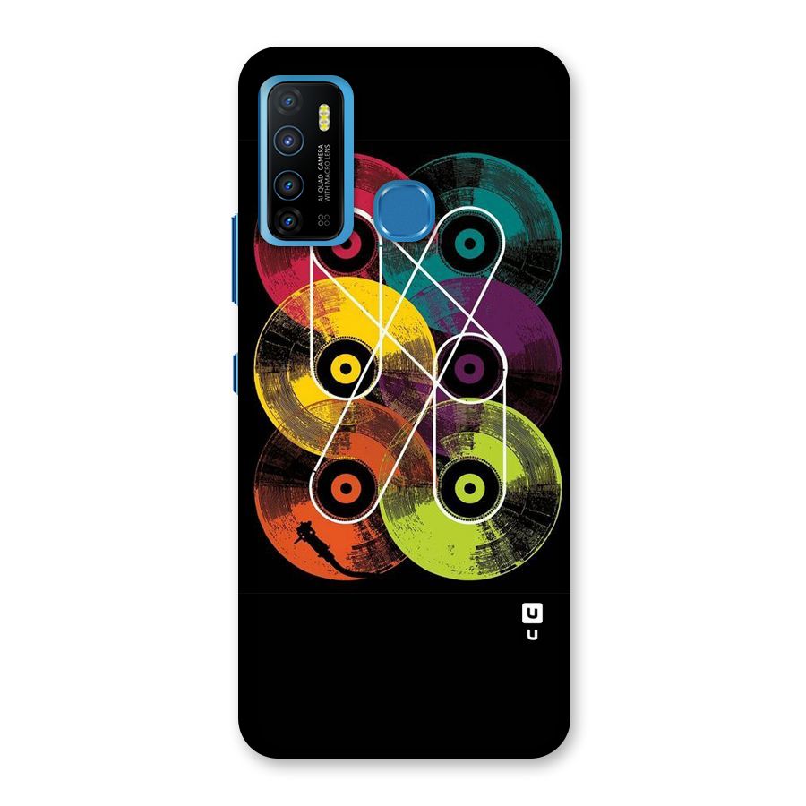 CD Tapes Back Case for Infinix Hot 9