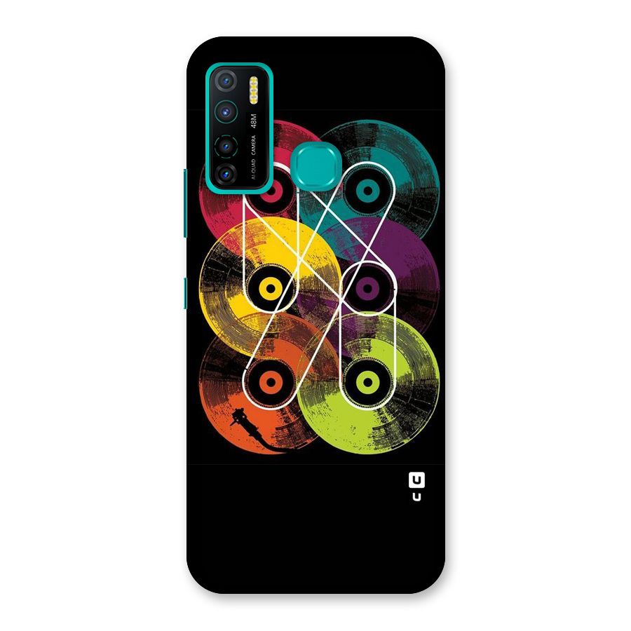 CD Tapes Back Case for Infinix Hot 9 Pro