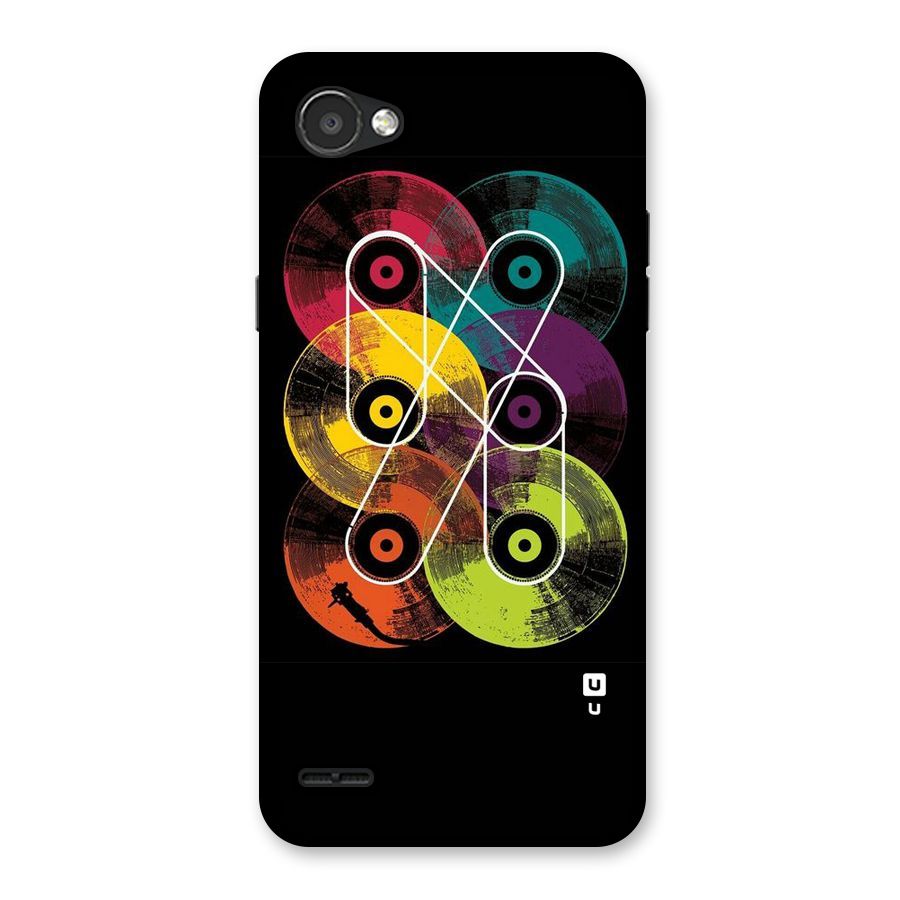 CD Tapes Back Case for LG Q6