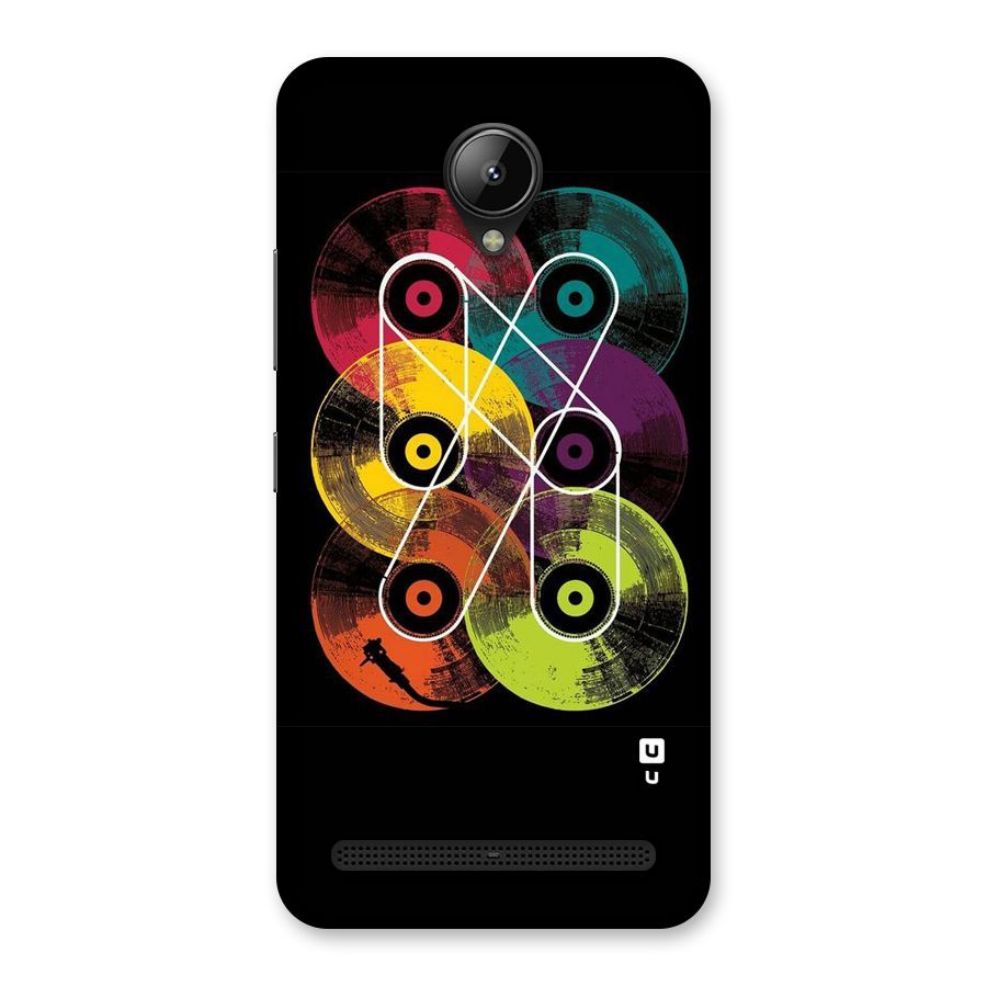CD Tapes Back Case for Lenovo C2