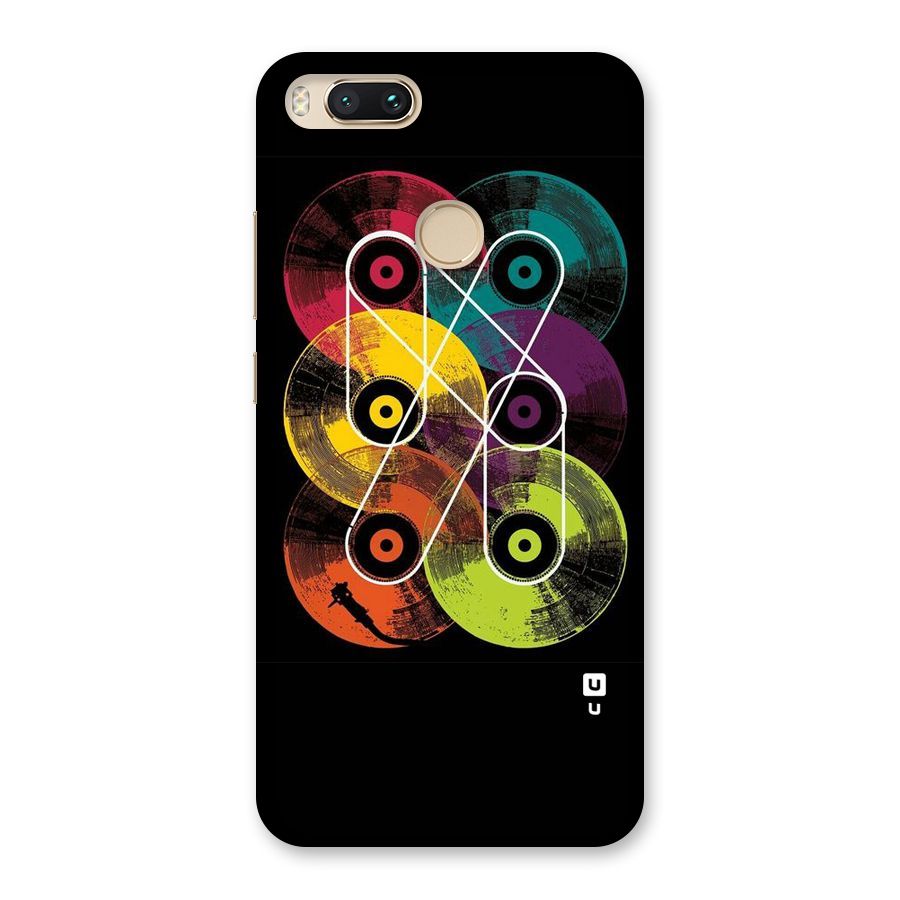 CD Tapes Back Case for Mi A1