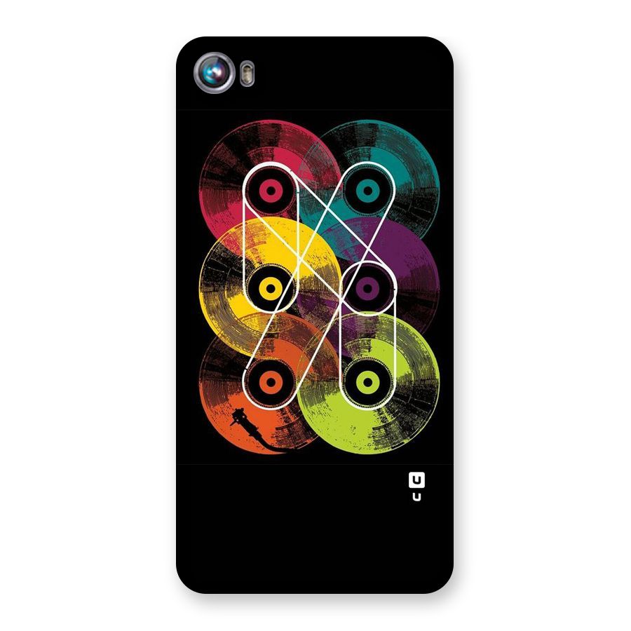 CD Tapes Back Case for Micromax Canvas Fire 4 A107