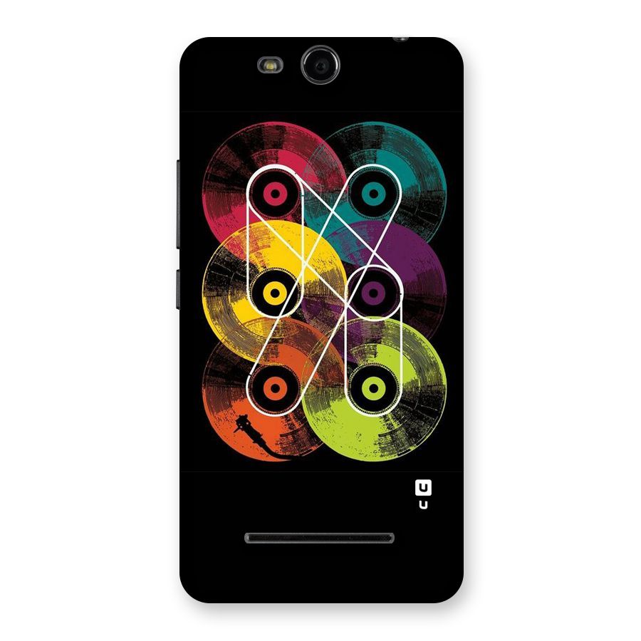 CD Tapes Back Case for Micromax Canvas Juice 3 Q392