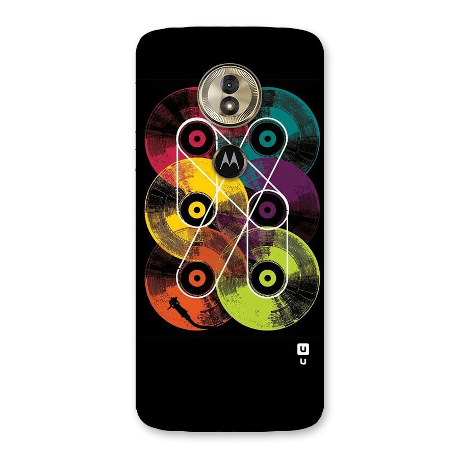 CD Tapes Back Case for Moto G6 Play