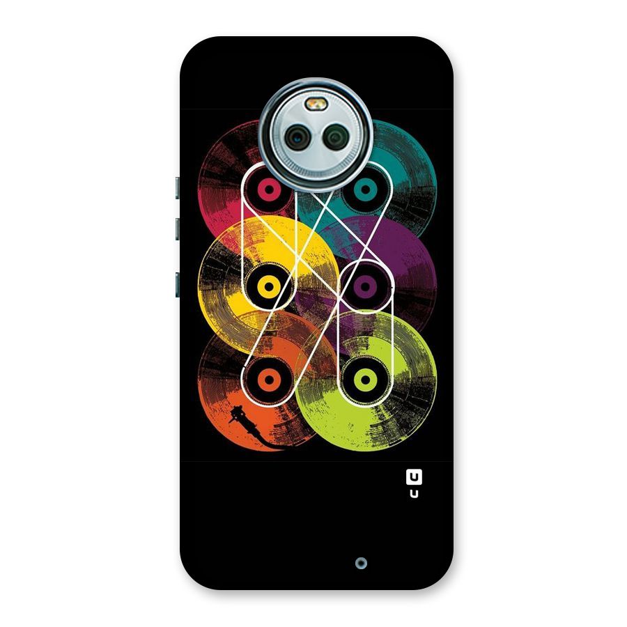 CD Tapes Back Case for Moto X4