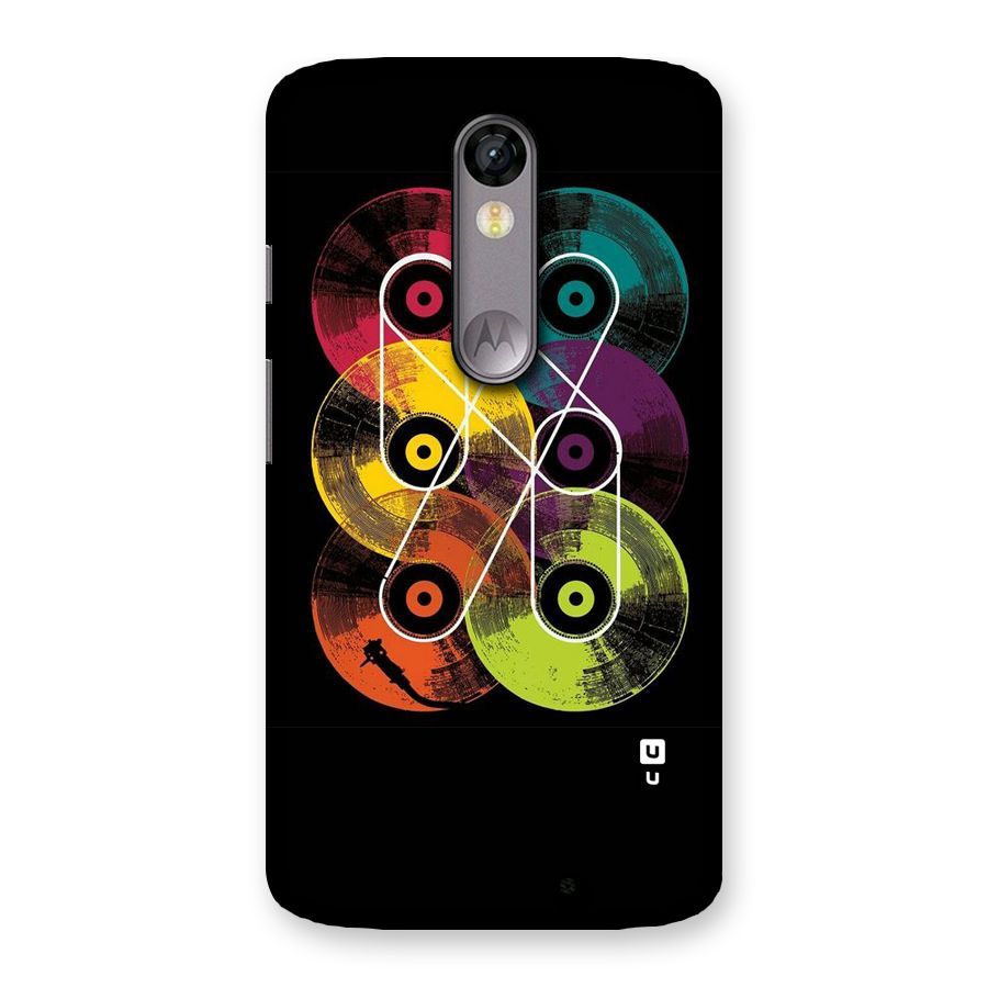 CD Tapes Back Case for Moto X Force