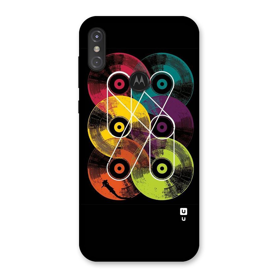 CD Tapes Back Case for Motorola One Power