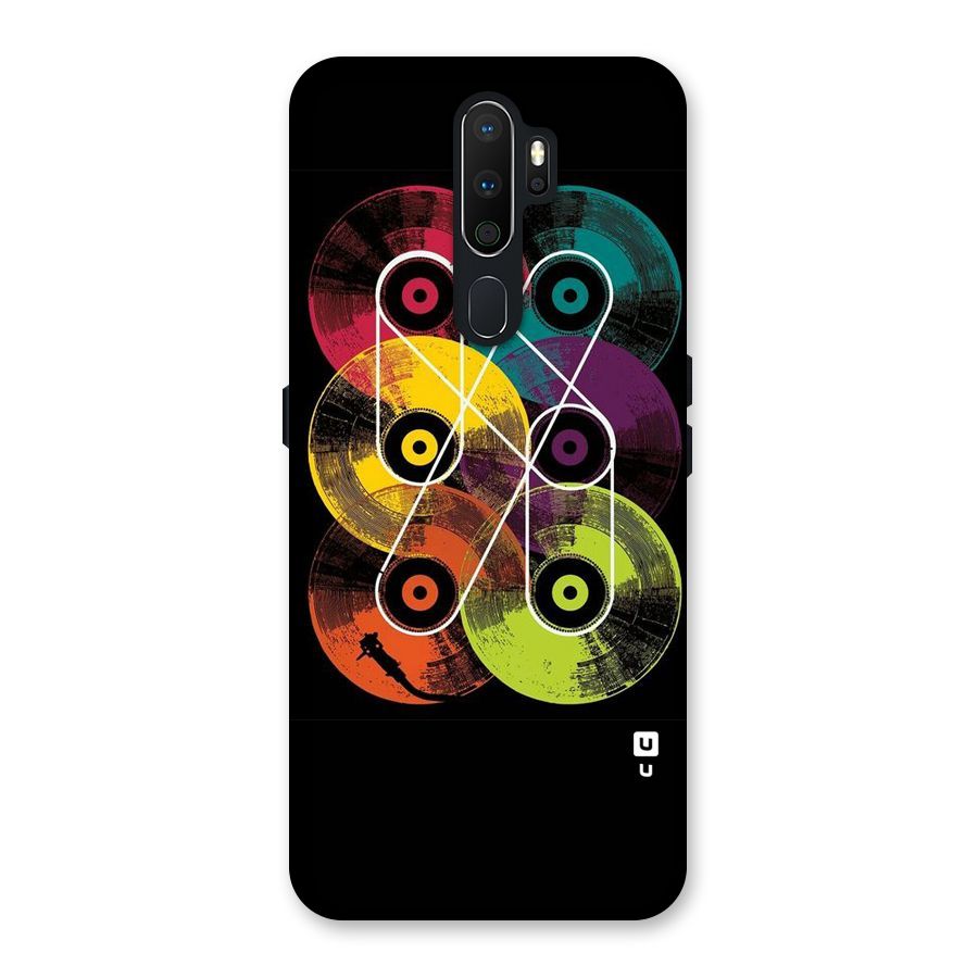 CD Tapes Back Case for Oppo A5 (2020)