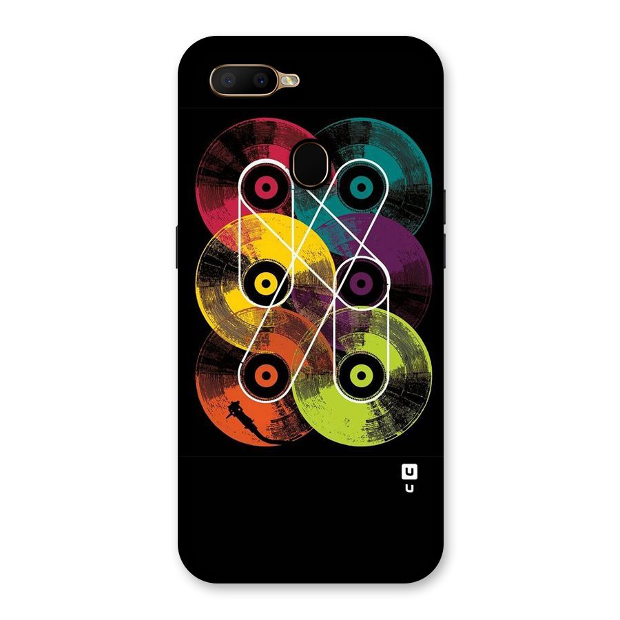 CD Tapes Back Case for Oppo A5s