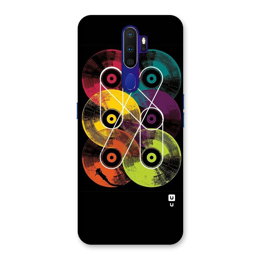 CD Tapes Back Case for Oppo A9 (2020)