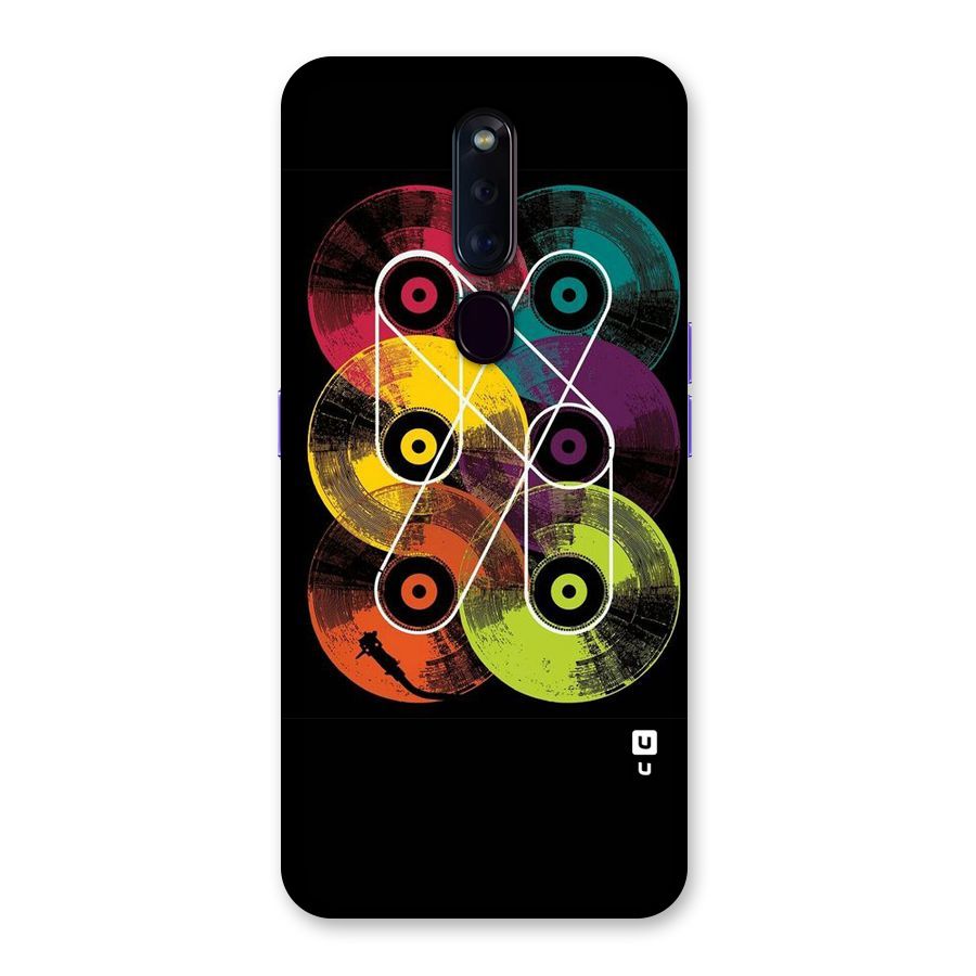 CD Tapes Back Case for Oppo F11 Pro