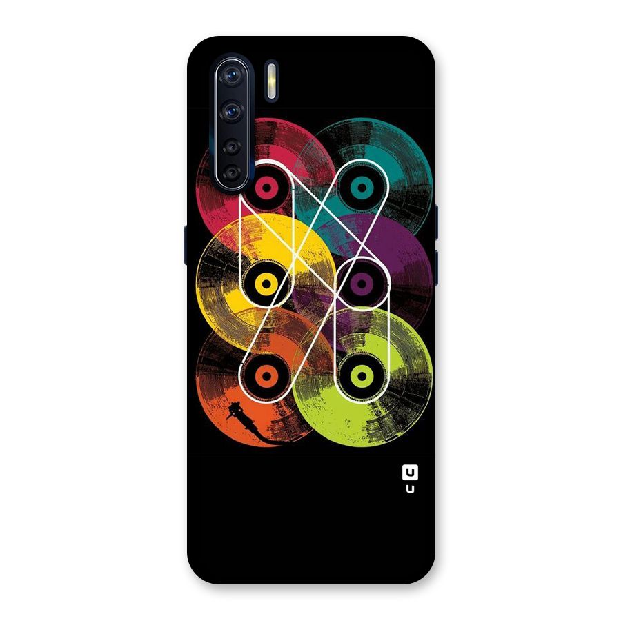 CD Tapes Back Case for Oppo F15