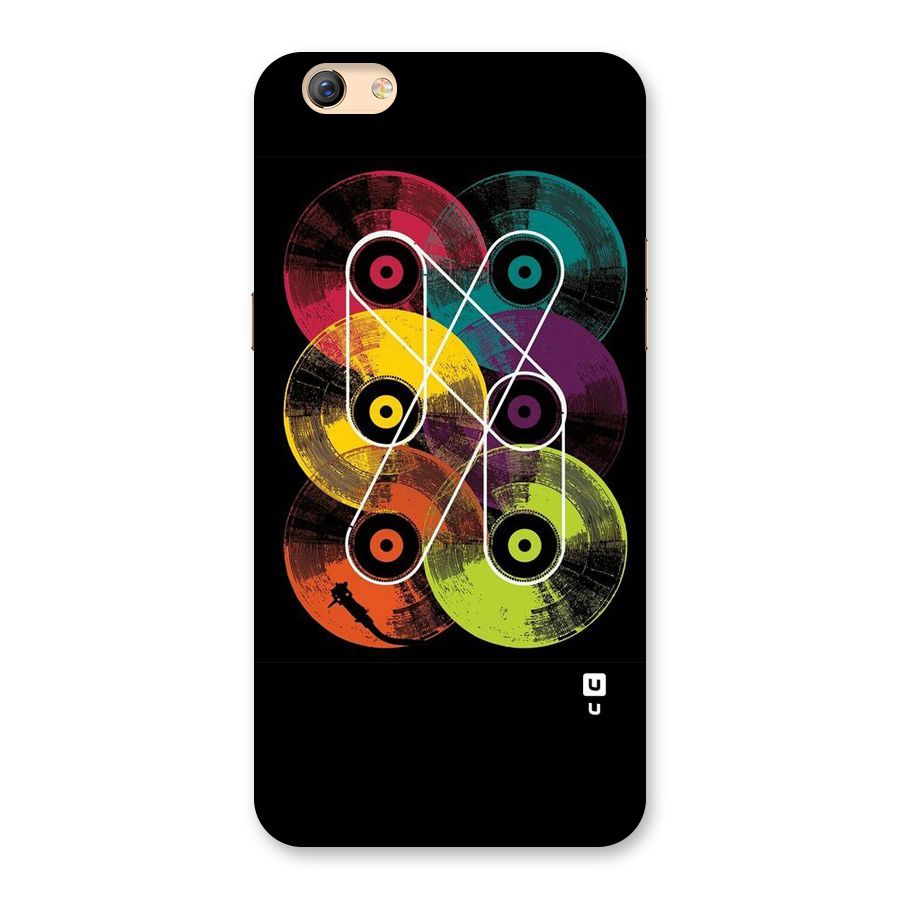 CD Tapes Back Case for Oppo F3 Plus