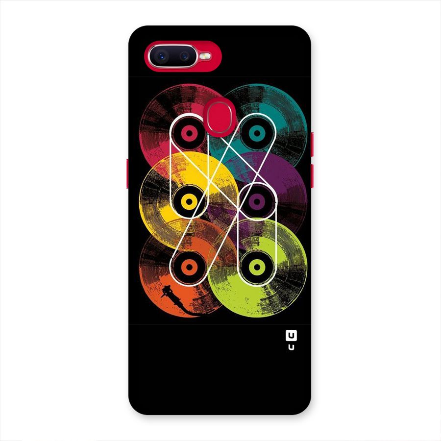 CD Tapes Back Case for Oppo F9 Pro