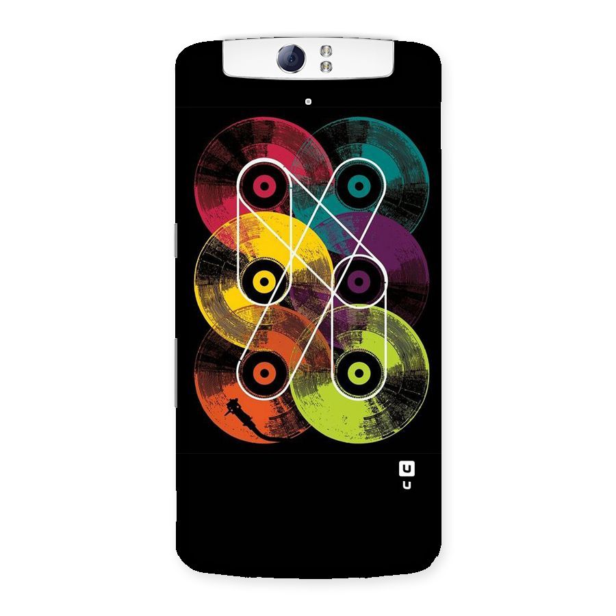 CD Tapes Back Case for Oppo N1