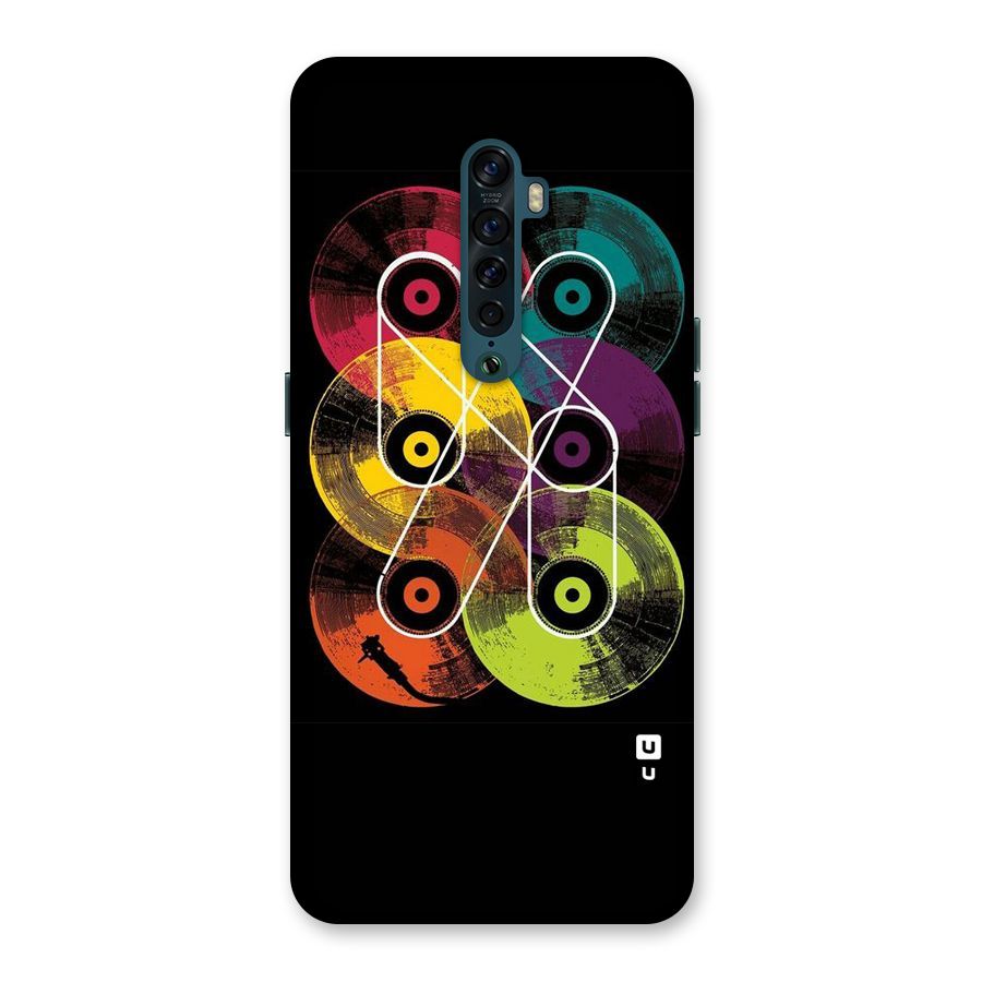 CD Tapes Back Case for Oppo Reno2