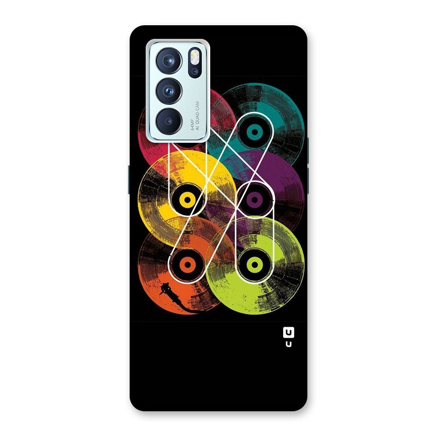 CD Tapes Back Case for Oppo Reno6 Pro 5G