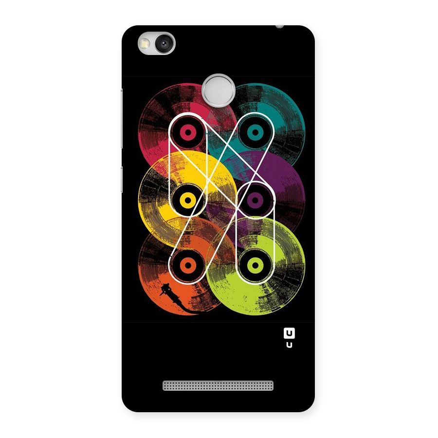 CD Tapes Back Case for Redmi 3S Prime