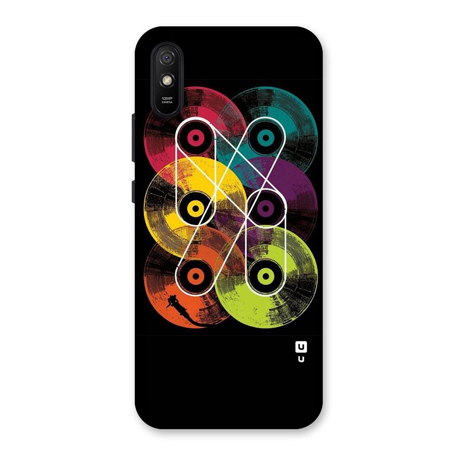 CD Tapes Back Case for Redmi 9i
