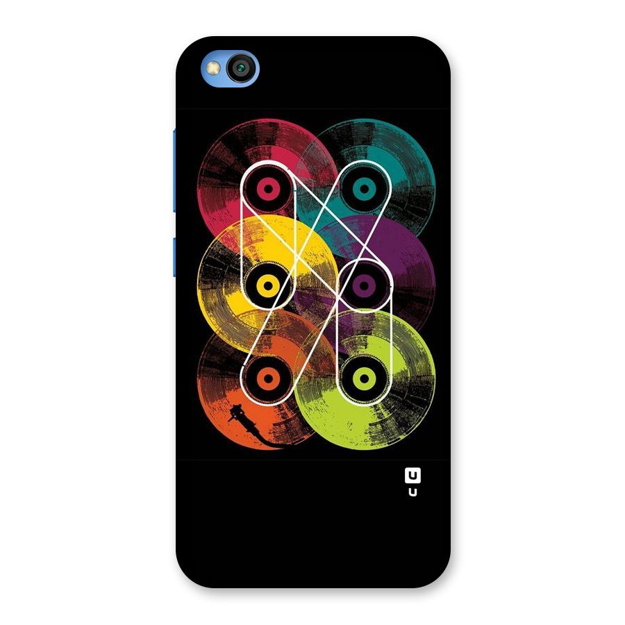 CD Tapes Back Case for Redmi Go