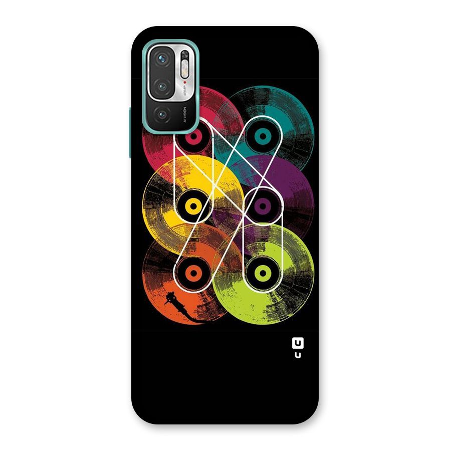 CD Tapes Back Case for Redmi Note 10T 5G