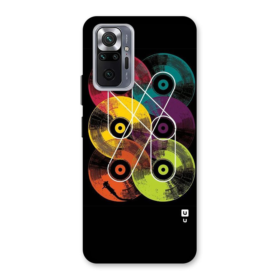 CD Tapes Back Case for Redmi Note 10 Pro
