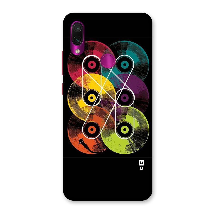 CD Tapes Back Case for Redmi Note 7 Pro